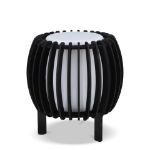 coollux led lamp lamella sol met verfijnd design - zwart