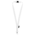 r-pet lanyard verkrijgbaar verschillende kleuren - wit