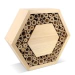 bijenhuis van fsc hout zeshoekig educatief gift