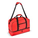 r-pet reistas met bodemplaat voor stabiliteit - rood