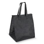 r-pet koeltas non-woven 75 g/m2 groot voorpaneel - zwart