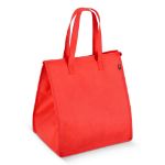 r-pet koeltas non-woven 75 g/m2 groot voorpaneel - rood
