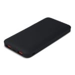usb-c powerbank met power delivery r-abs 10000 mah - zwart