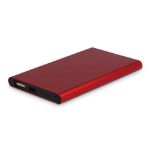 enera powerbank 4000 mah r-al met usb-c kabel - rood