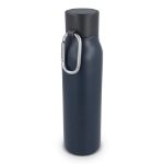 stevige thermofles matte finish 600 ml - grijs