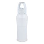 robuuste thermofles met easy-click dop 500 ml - wit