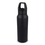 robuuste thermofles met easy-click dop 500 ml - zwart
