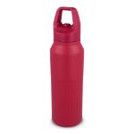 robuuste thermofles met easy-click dop 500 ml - rood