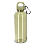 noa waterfles r-pet 500 ml transparant afwerking - groen