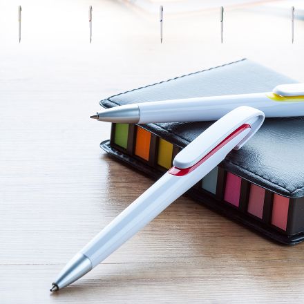 balpen flubber blauwschrijvend