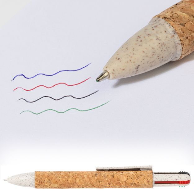 vierkleuren balpen stello