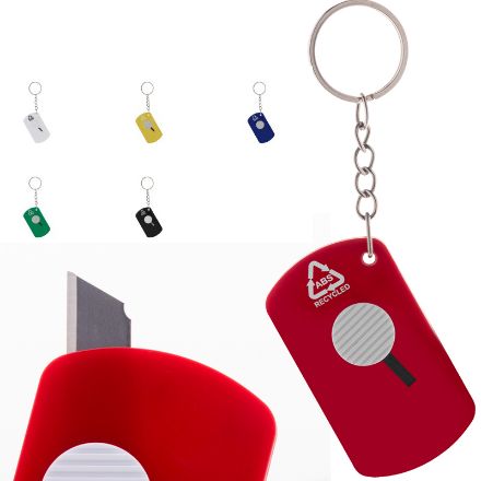 sleutelhanger met mesje parcelo