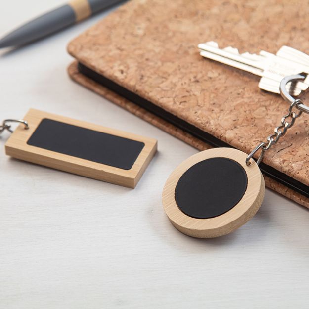 bamboe sleutelhanger speculo