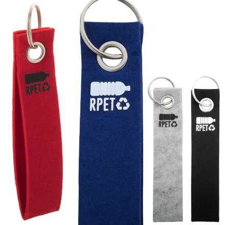 rpet vilten sleutelhanger refek