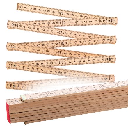 duimstok gable 2m in hout