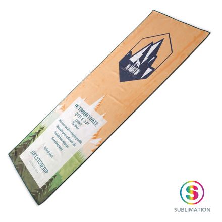 sneldrogende outdoor handdoek met custom print