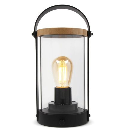 edison bamboe lamp oplaadbaar