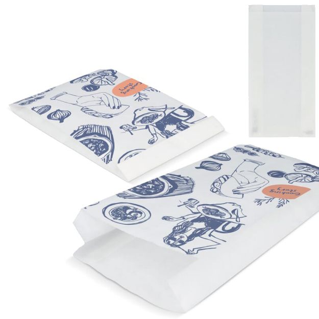 papieren zak 50g/m2 15 x 7 x 36cm