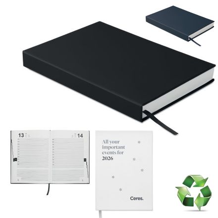 a5 dagplanner ongedateerd 208 vellen met lint