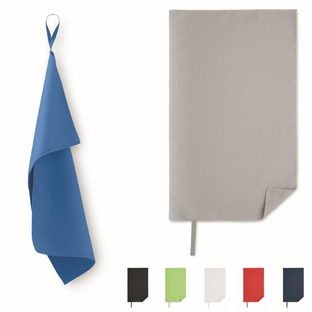 microvezel handdoek 30 cm x 50 cm met ophanglus