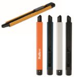 klein intrekbaar afbreekmes met carbonstalen mes