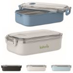 pp lunchbox met binnenlaag recycled rvs 650 ml