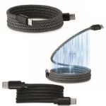 gevlochten magnetische kabel 1 meter nooit knopen