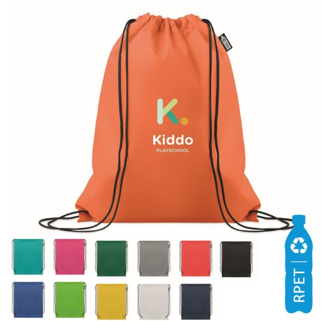 rpet non-woven trekkoordtas 80 g/m2