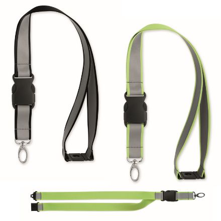 reflecterende rpet lanyard 2,5 cm band