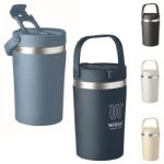 dubbelwandige recycled rvs beker 350 ml lekvrij