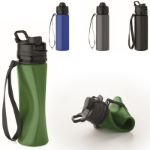 opvouwbare siliconen sportfles lekvrij 500 ml