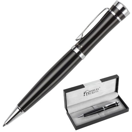 metal charles dickens balpen bibi