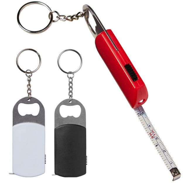 abs sleutelhanger met flesopener karen