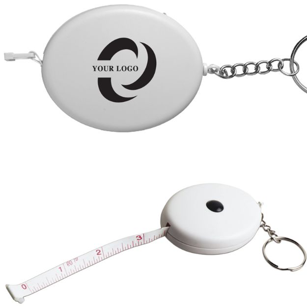 abs sleutelhanger met rolmaat lorena