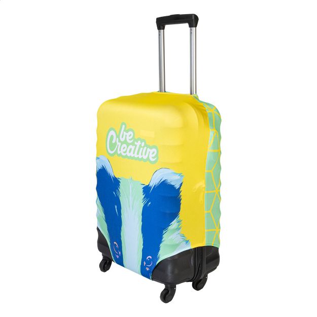 custom made r-pet bagagehoes l full colour druk