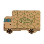 custom made sticky notitieblok truck eco