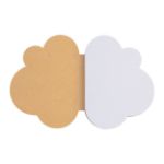 custom made sticky notitieblok wolk eco