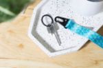 custom made r-pet-sleutelhanger met karabijnhaak