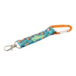 custom made r-pet sleutelhanger mini 2 zijden druk - oranje