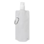 opvouwbare r-pet sportfles carabol 500 ml - wit