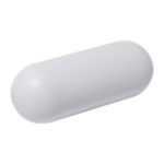 capsulevormige antistress voor medicatie - wit