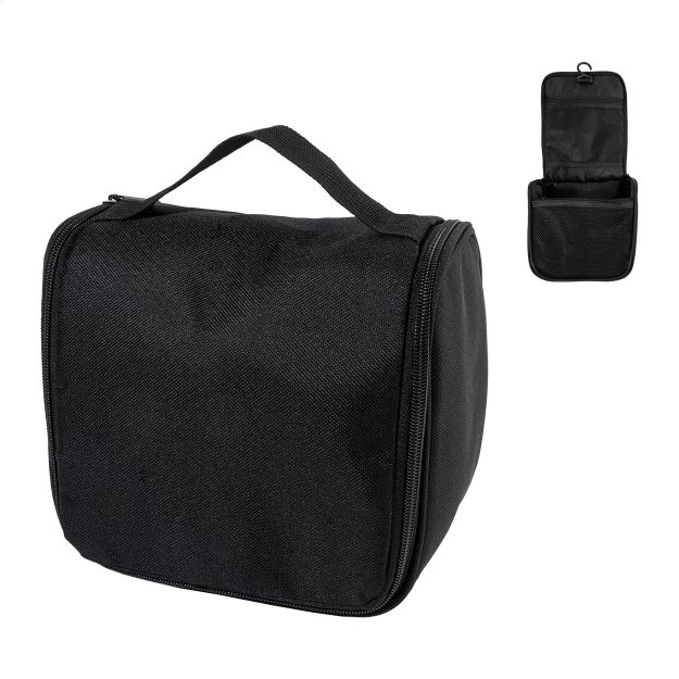 hangende r-pet toilettas en make-uptas susity