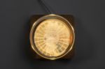 glazen lichtbol lumiglobe met houten led lichtvoet