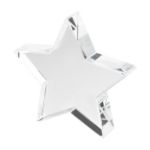 stervormige glazen trofee crystar in geschenkdoos