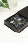 stervormige glazen trofee crystar in geschenkdoos