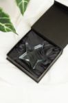 stervormige glazen trofee crystar in geschenkdoos