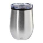 rss dubbelwandige thermocup poppy 350 ml - zilver