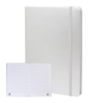 rpu notebook oropuk a5 metallic afwerking 100 vel - zilver