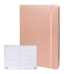 rpu notebook oropuk a5 metallic afwerking 100 vel - roze