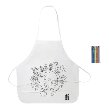 r-pet in te kleuren schort ecolo non-woven